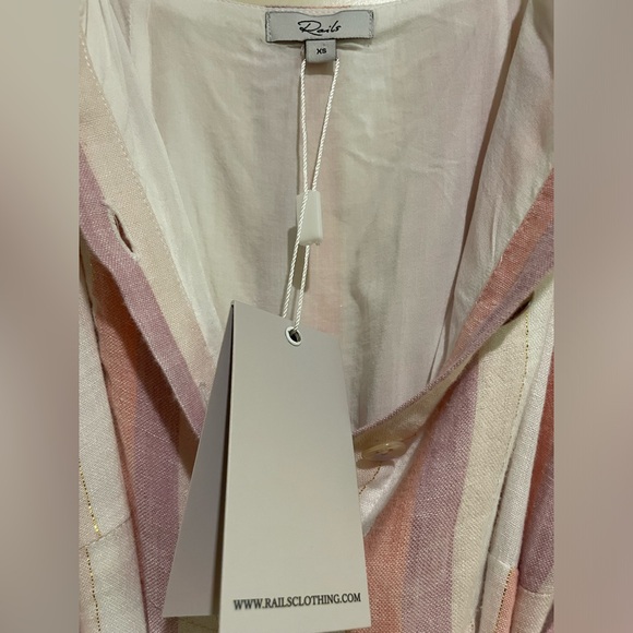 Rails - Clement midi button down linen dress - Picture 2 of 7